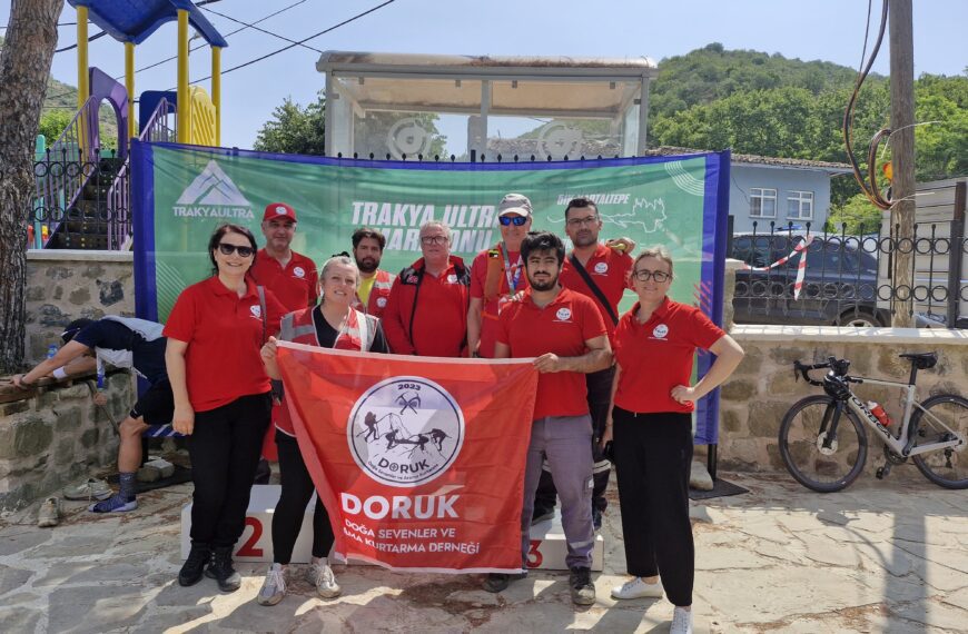Trakya Ultra Maratonunda Faaliyetlerimizi Gerçekleştirdik