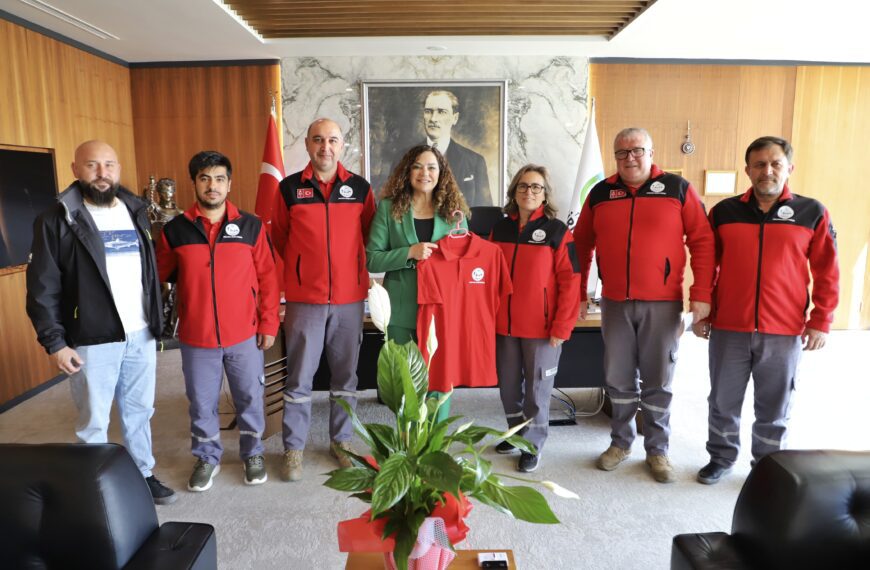 Tekirdağ Büyükşehir Belediye Başkanımız Dr. Candan Yüceer’i Ziyaret Ettik